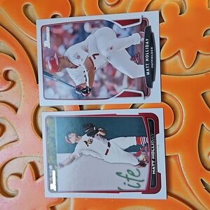 Topps Bowman 2013 Matt Holliday Saint Louis Cardinals #98 and #99 2 Pack